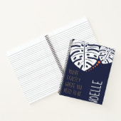 Carnet Vous êtes exactement là où vous devez être, Tropic (Intérieur)