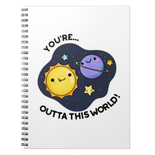 Carnet Vous êtes hors de ce monde drôle de jeu d'astronom