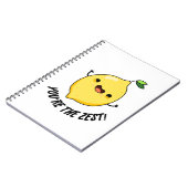 Carnet Vous êtes le zest drôle de punition de citron  (Côté gauche)