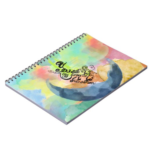 Carnet Vous êtes ma citation d'aquarelle INK préférée (Côté gauche)