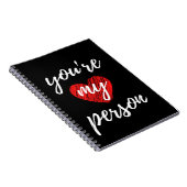 Carnet Vous êtes ma personne (Côté Droit)