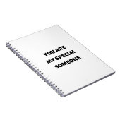 Carnet Vous êtes ma personne spéciale (Côté Droit)