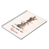 Carnet Vous êtes ma Reine Chess Saint-Valentin (Côté gauche)