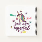 Carnet Vous Êtes Magique (Dos)