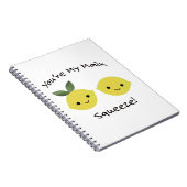 Carnet Vous êtes mes citrons à la taille principale (Côté Droit)