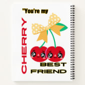 CARNET VOUS ÊTES MON MEILLEUR AMI CHERRY (Dos)