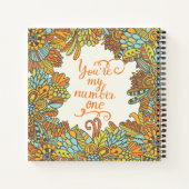 Carnet Vous Êtes Mon Numéro Un (Dos)