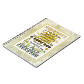 Carnet Vous êtes mon soleil (Côté gauche)