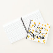 Carnet Vous Êtes Mon Soleil (Intérieur)