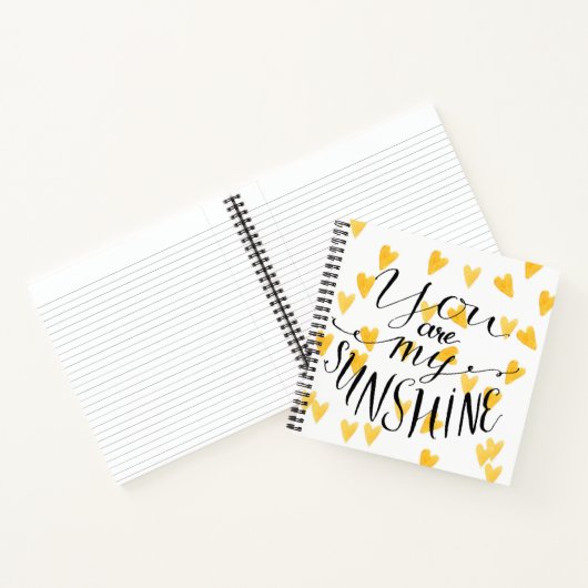 Carnet Vous Êtes Mon Soleil (Intérieur)