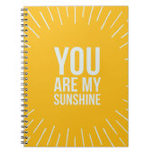 Carnet Vous Êtes Mon Soleil (Devant)