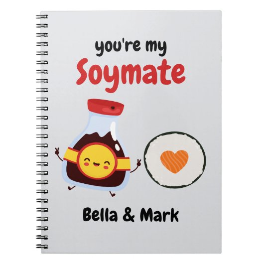 Carnet Vous êtes Mon Soymate, Soy (Devant)