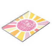 Carnet Vous Êtes Mon Sunshine Bright Watercolor Cadeau (Côté gauche)