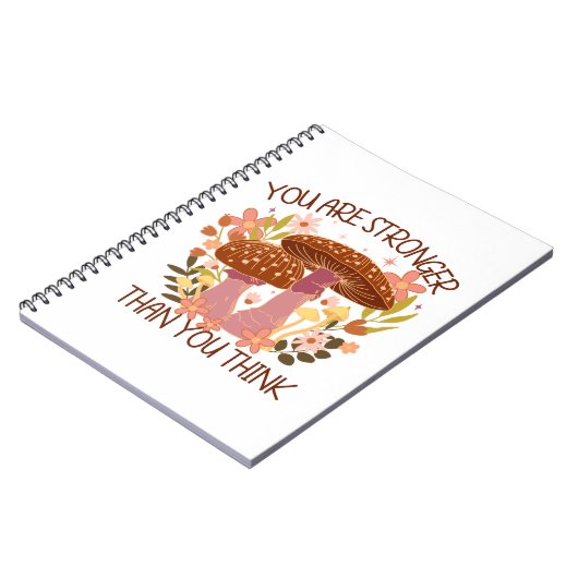 Carnet Vous Êtes Plus Forte Que Vous Ne Pensez (Côté gauche)