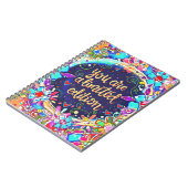 Carnet Vous êtes un accessoire limité Fun Floral Inspiriv (Côté gauche)