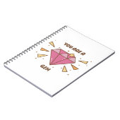 Carnet Vous êtes un trésor (Côté gauche)