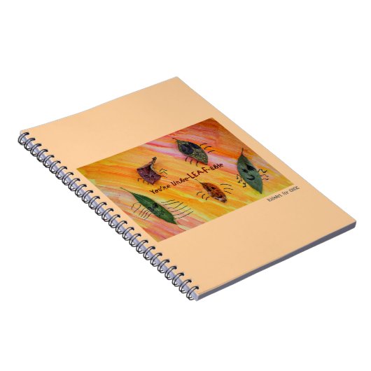 Carnet Vous êtes UnbeLEAFable - Kids Art for CHOC (Côté Droit)