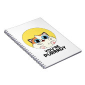 Carnet Vous êtes une chatte drôle Purrrdy (Côté Droit)