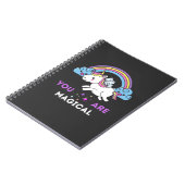 Carnet Vous Êtes Une Unicorne Magique (Côté gauche)