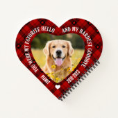 Carnet Vous étiez mon préféré Hello Pet Memorial Photo No (Dos)