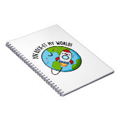 Carnet Vous faites décoller ma monde Funny Rocket Pun (Côté Droit)