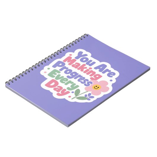 Carnet Vous Faites Des Progrès Chaque Jour (Côté gauche)