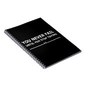 Carnet vous ne manquerez jamais tant que vous n'arrêtez p (Côté Droit)