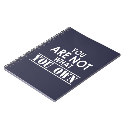 Carnet Vous N'Êtes Pas Ce Que Vous Êtes (Côté gauche)