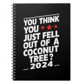 Carnet Vous Pensez Être Tombé D'Un Cocotier (Devant)