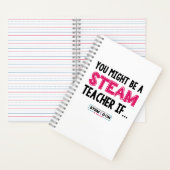 Carnet Vous pourriez être enseignant de VAPEUR si... Carn (À l'intérieur)