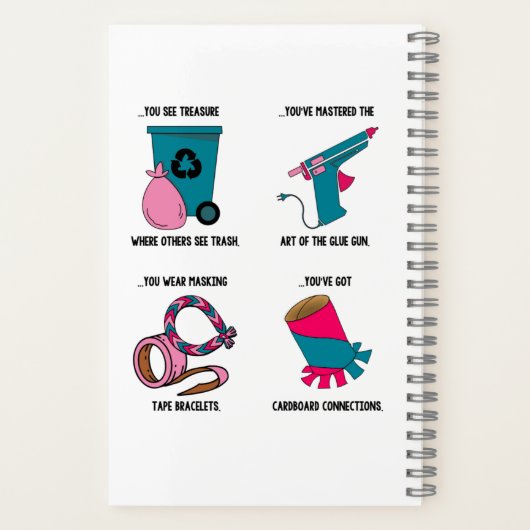 Carnet Vous pourriez être un bloc-notes pour enseignant S (Verso)