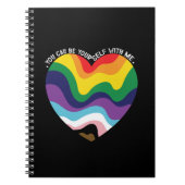 Carnet Vous Pouvez Être Vous-Même Avec Moi, LGBT Transgen (Devant)