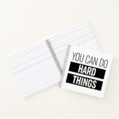 Carnet Vous Pouvez Faire Des Choses Dures (Intérieur)