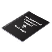 Carnet Vous savez ce que j'aime chez les gens ? (Côté gauche)