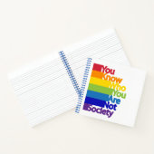 Carnet Vous Savez Qui Vous N'Êtes Pas Société (Intérieur)