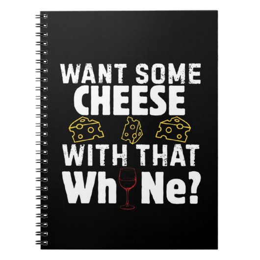 Carnet Vous voulez du fromage avec ce vin? (Devant)