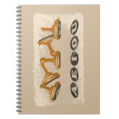 Carnet Vowels AEIOU (Devant)