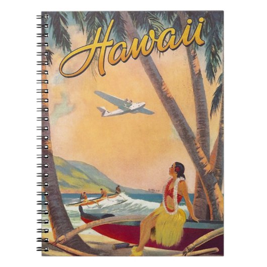 Carnet Voyage à Hawaï vintage (Devant)