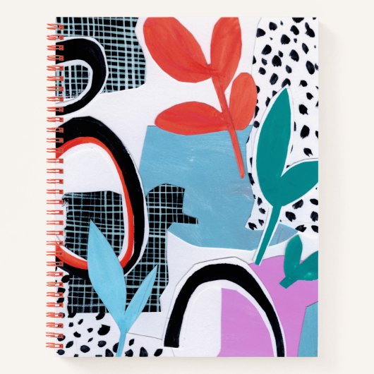 Carnet Voyage Abstrait (Devant)