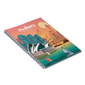 Carnet Voyage Art Voyage À Sydney Australie (Côté Droit)