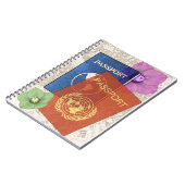 Carnet Voyage d'aventure Passeport (Côté gauche)