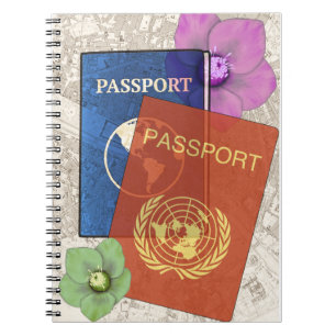Carnet Voyage d'aventure Passeport