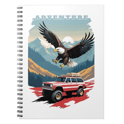 Carnet Voyage d'aventure USA (Devant)