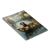 Carnet Voyage de fête de Noël du Bluetick Coonhound (Côté Droit)