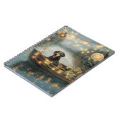 Carnet Voyage de fête de Noël du Bluetick Coonhound (Côté gauche)