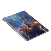 Carnet Voyage de Noël de Terrier australien (Côté Droit)