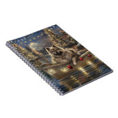 Carnet Voyage de Noël festif Keeshond (Côté Droit)