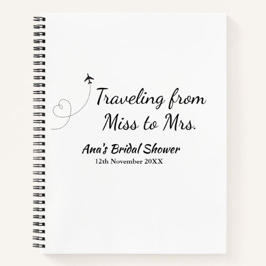 Carnet Voyage enterrement de vie de jeune fille ajouter n (Devant)