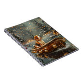 Carnet Voyage festif de Noël beagle (Côté Droit)