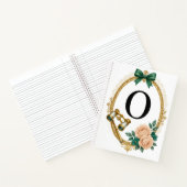 Carnet Voyage Initial O Élégante Régence (Intérieur)